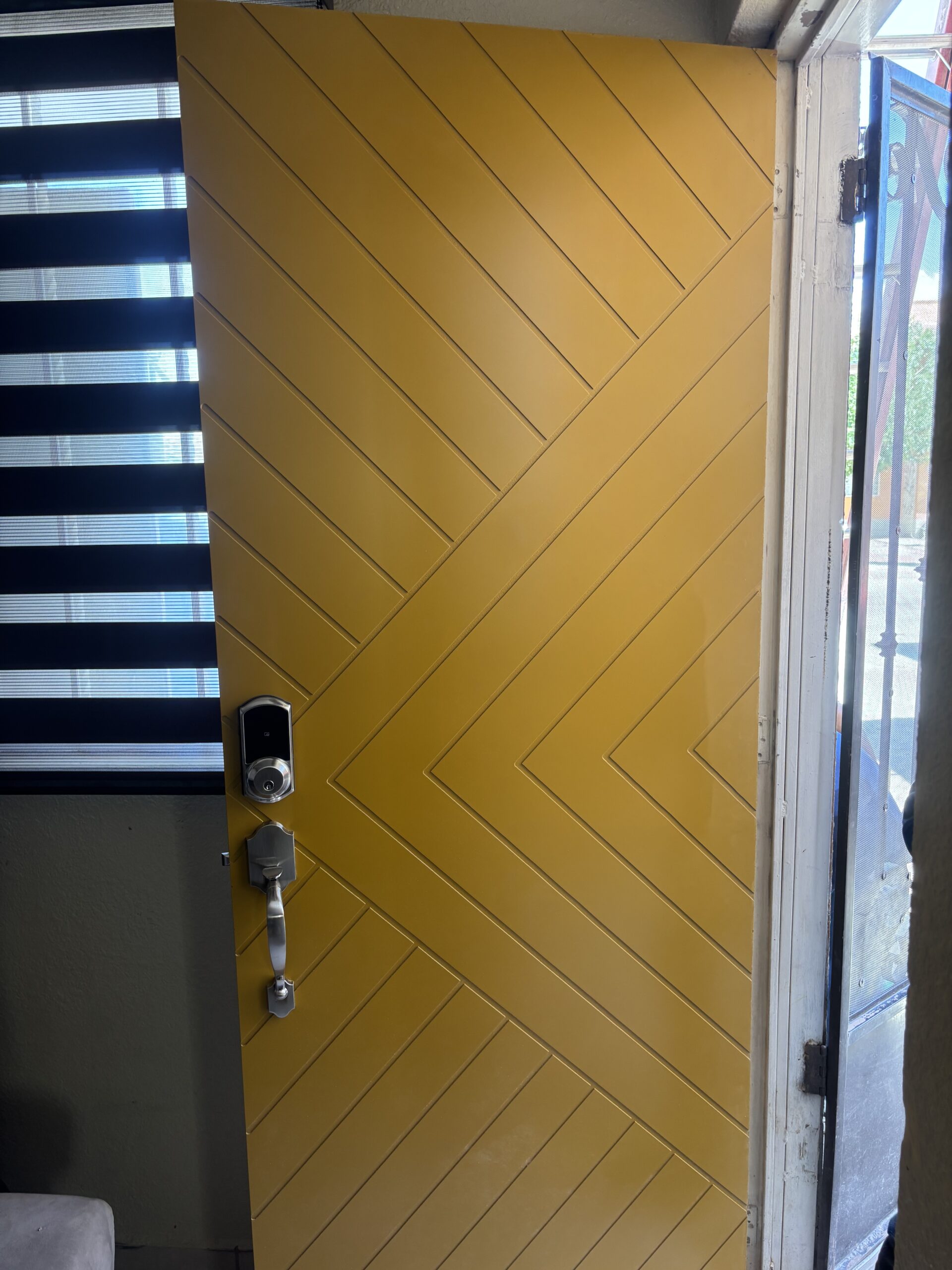 Oslo Chevron Puerta de tambor